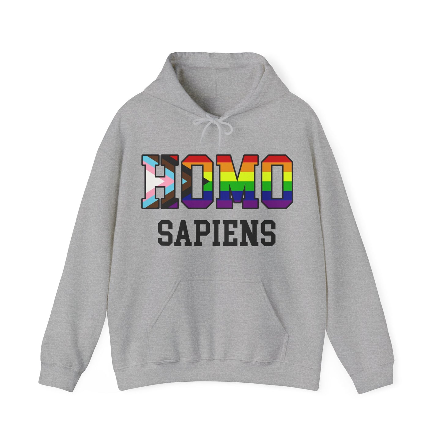 HOMO SAPIENS LGBTQ Pride Unisex Heavy Blend™ Hooded Sweatshirt