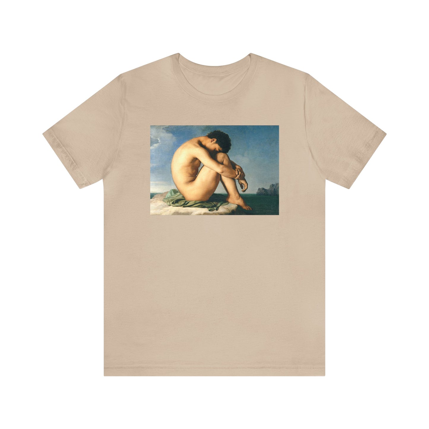 Young Man by the Sea Short Sleeve T-Shirt