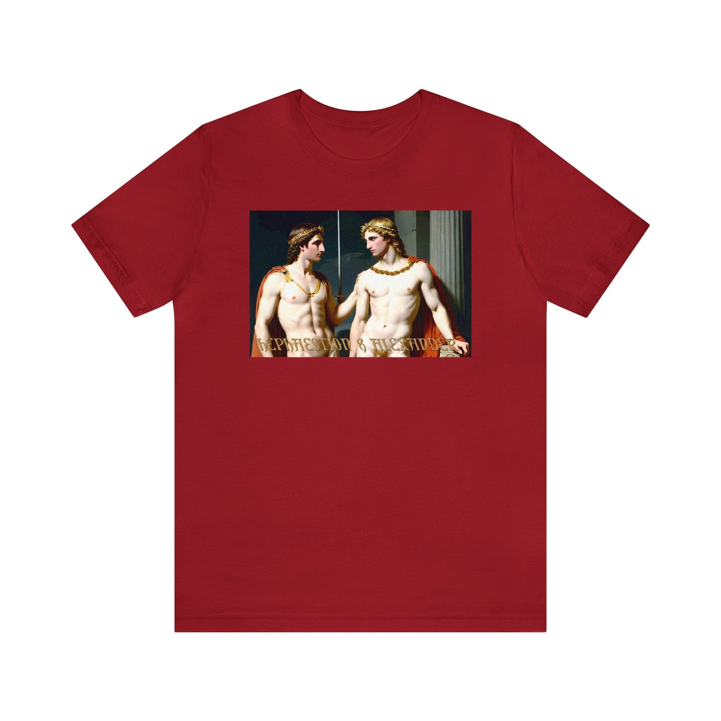 Classical Hephaestion and Alexander the Great Short Sleeve T-Shirt