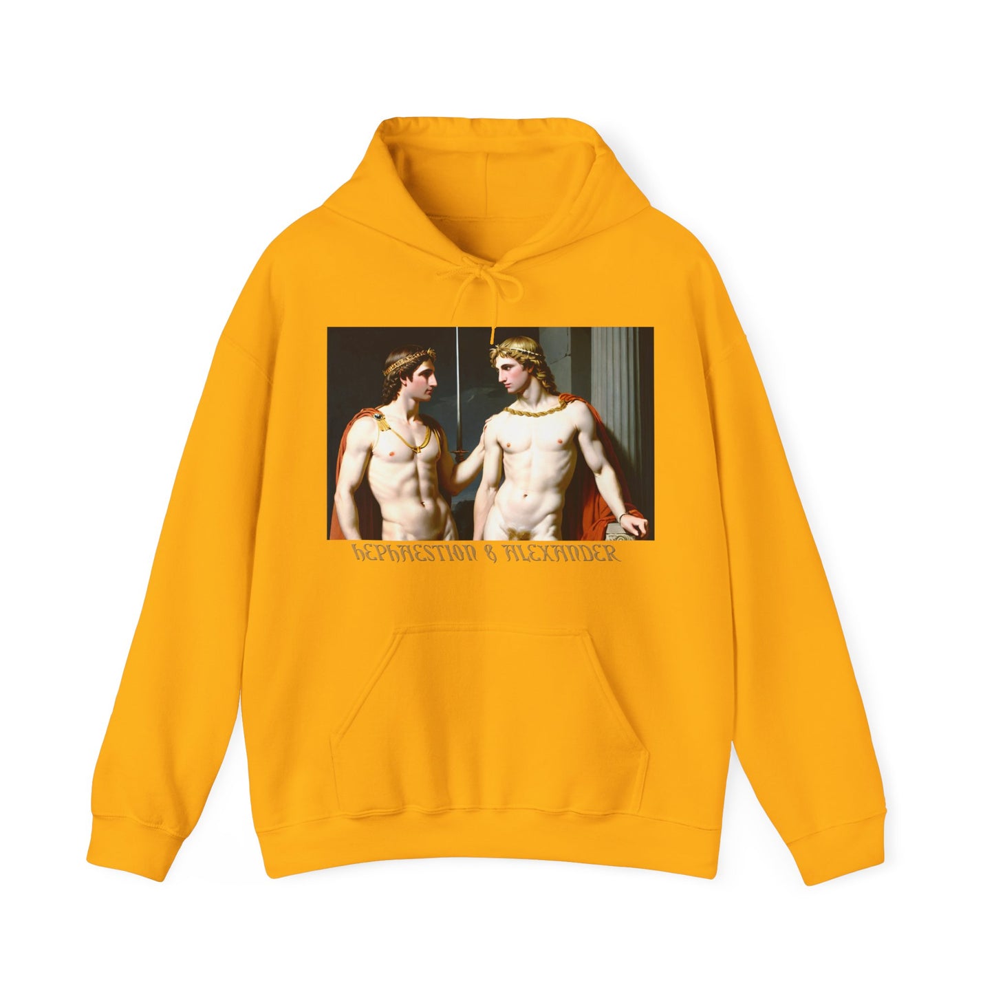 Classical Hephaestion and Alexander the Great Heavy Blend™ Hooded Sweatshirt