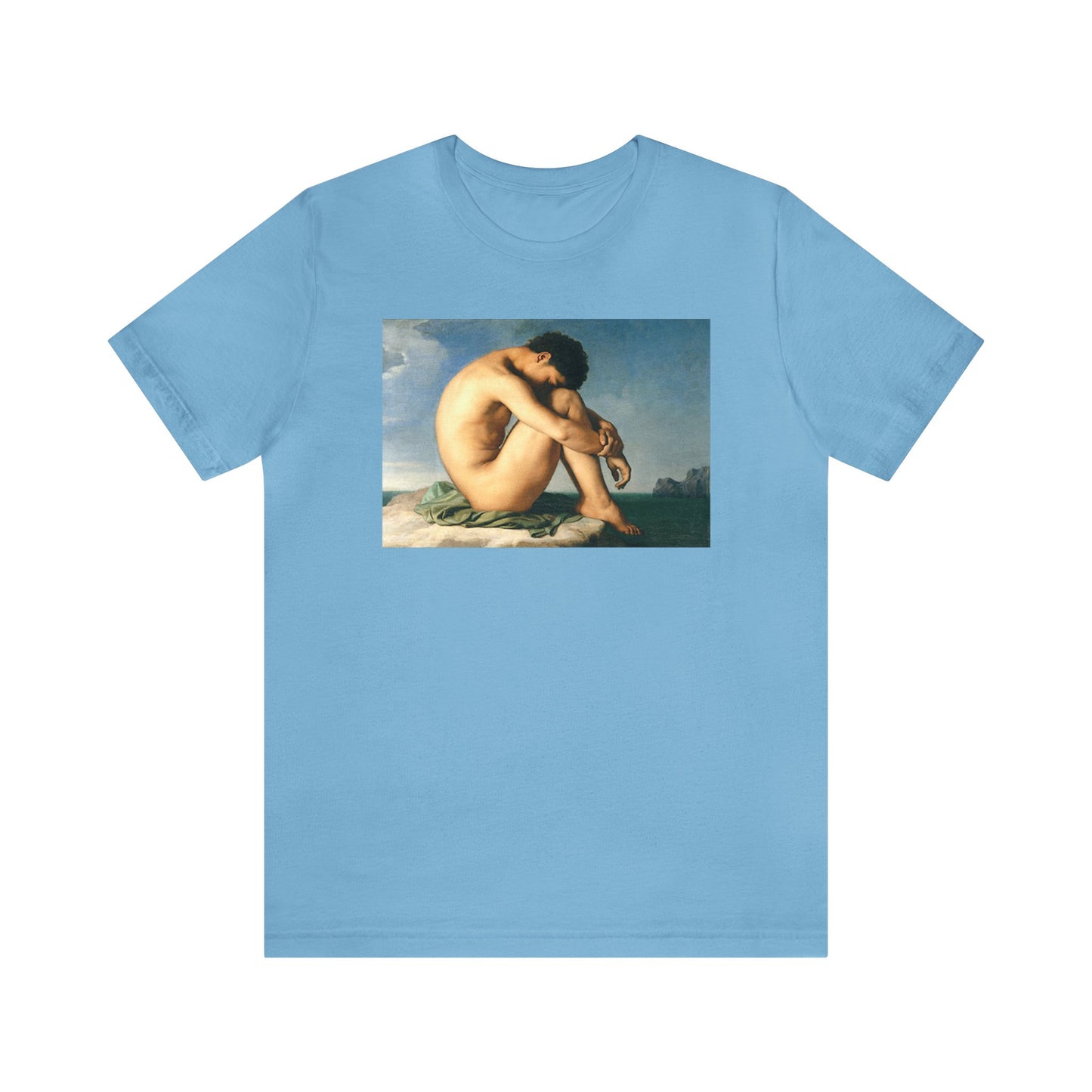 Young Man by the Sea Short Sleeve T-Shirt