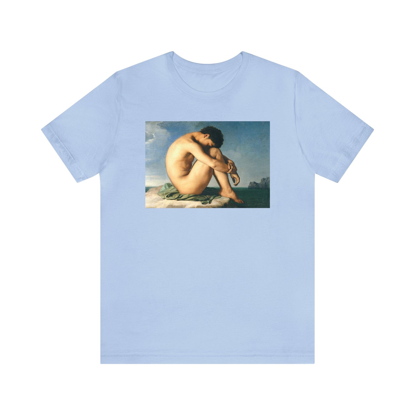 Young Man by the Sea Short Sleeve T-Shirt