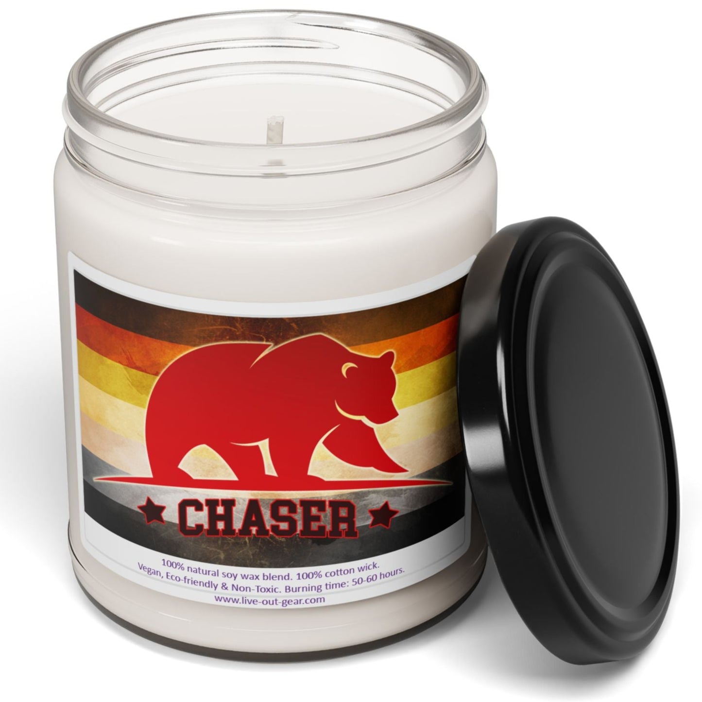 Gay Bear Chaser Scented Soy Candle