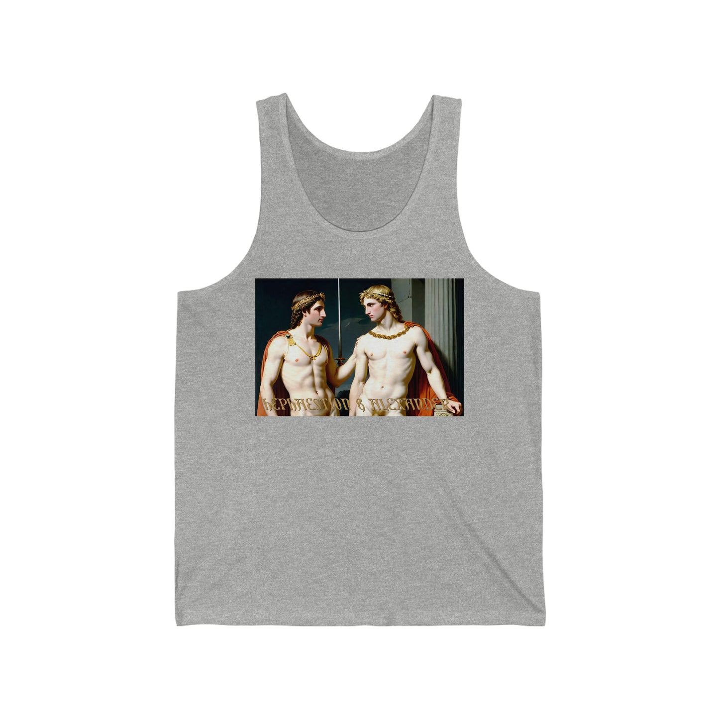 Classical Hephaestion and Alexander the Great Tank Top