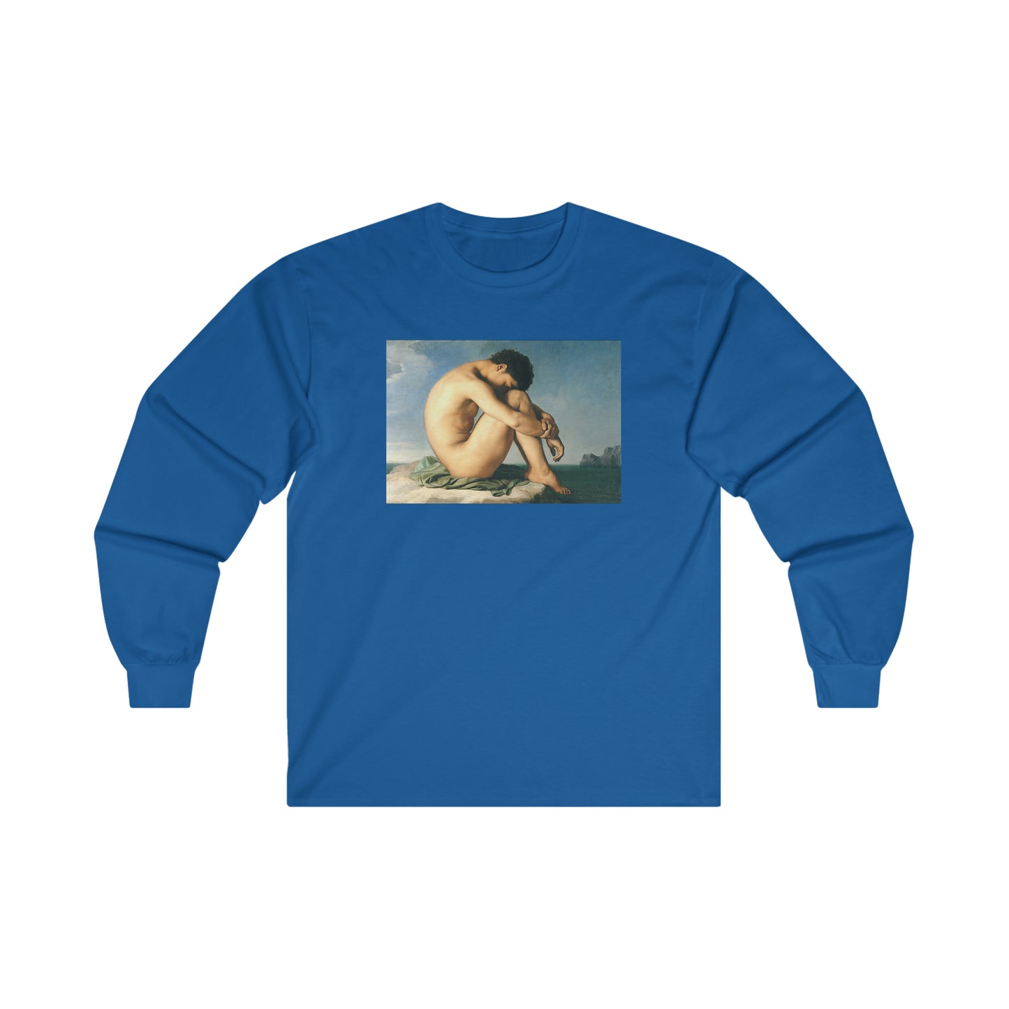 Young Man by the Sea Ultra Cotton Long Sleeve T-Shirt