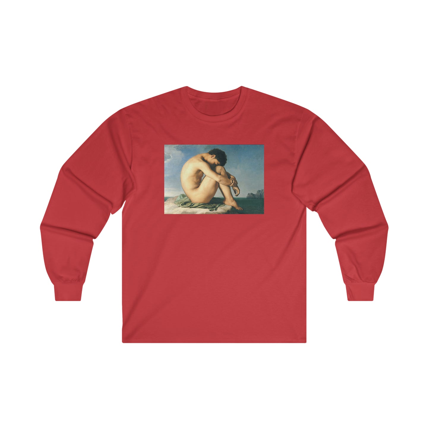 Young Man by the Sea Ultra Cotton Long Sleeve T-Shirt