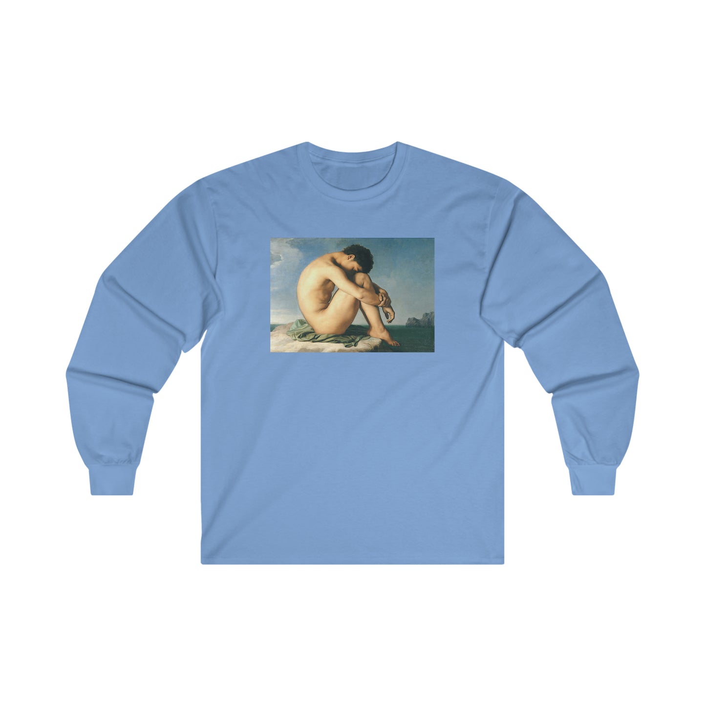 Young Man by the Sea Ultra Cotton Long Sleeve T-Shirt