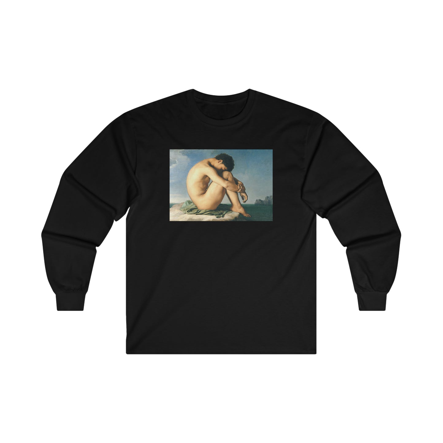 Young Man by the Sea Ultra Cotton Long Sleeve T-Shirt