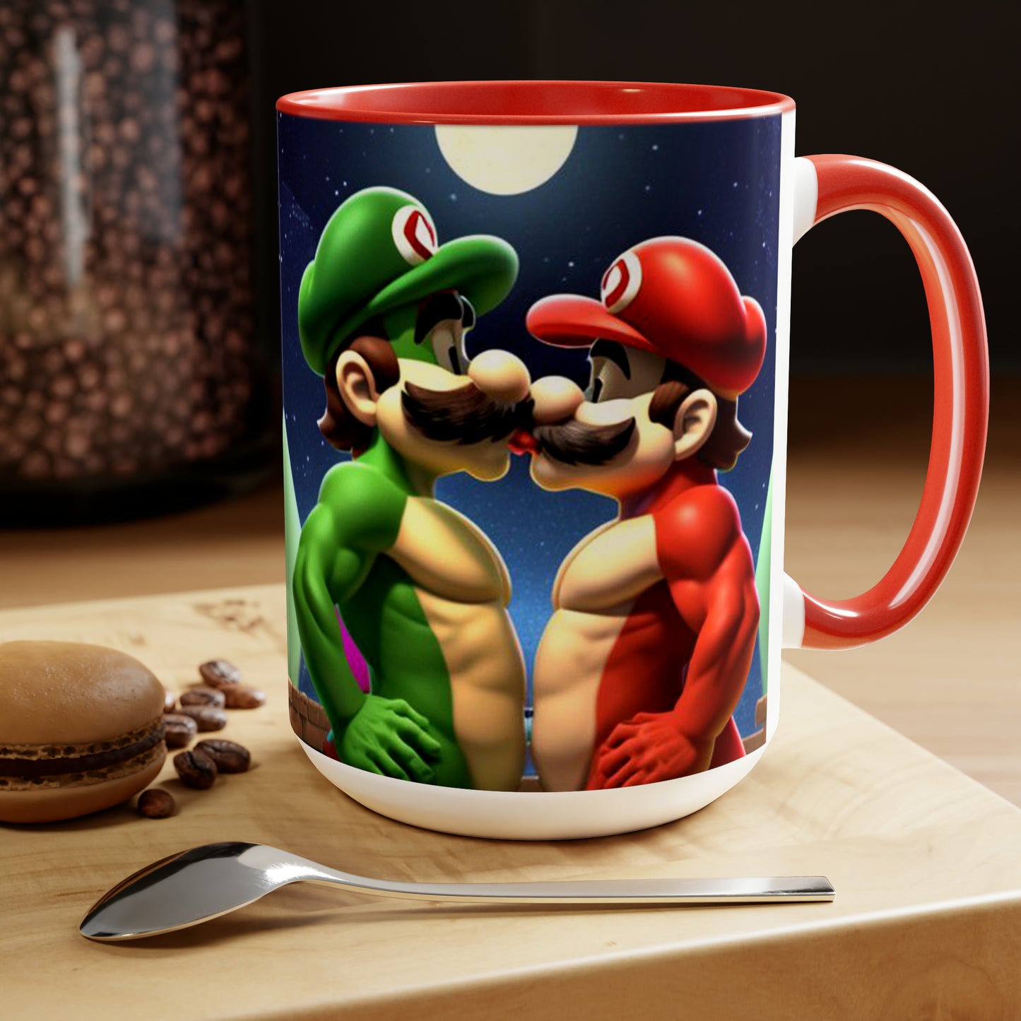 Game Bros Two-Tone Coffee Mugs, 15oz