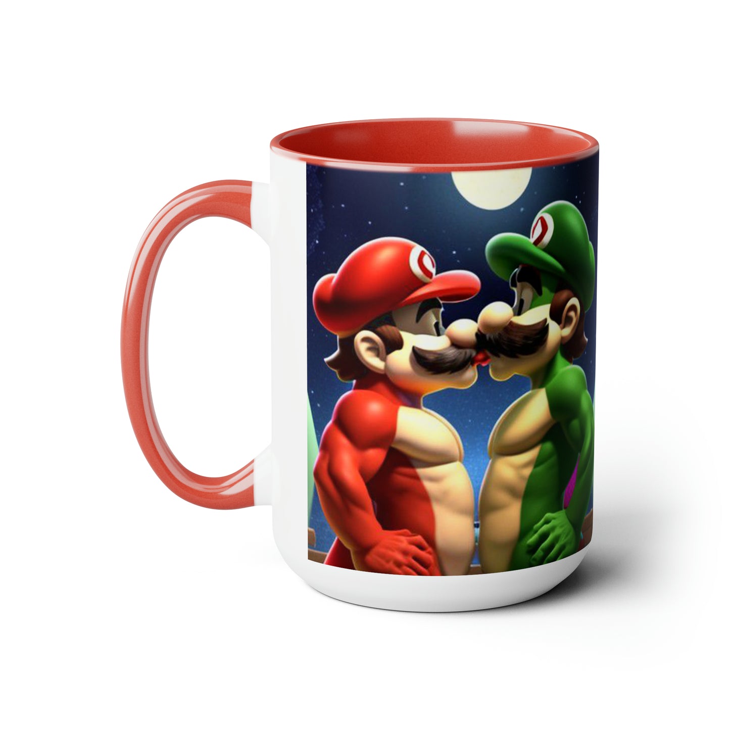Game Bros Two-Tone Coffee Mugs, 15oz