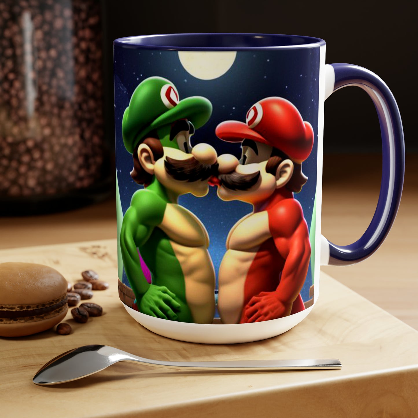 Game Bros Two-Tone Coffee Mugs, 15oz