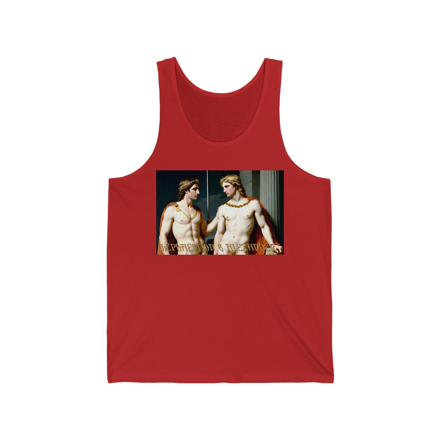 Classical Hephaestion and Alexander the Great Tank Top