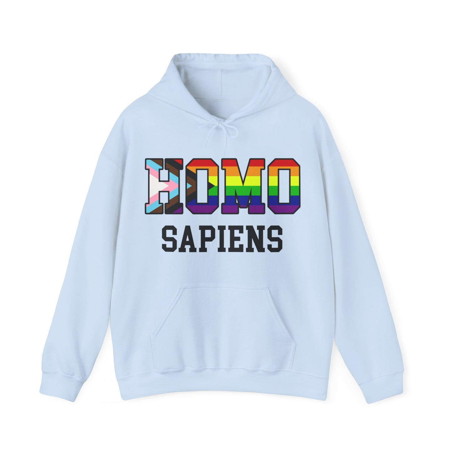 HOMO SAPIENS LGBTQ Pride Unisex Heavy Blend™ Hooded Sweatshirt