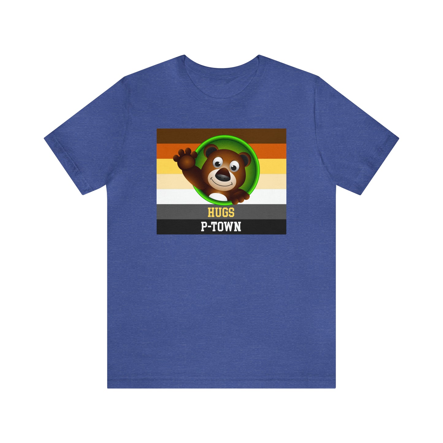 Gay P-Town Bear Hugs Short Sleeve T-Shirt