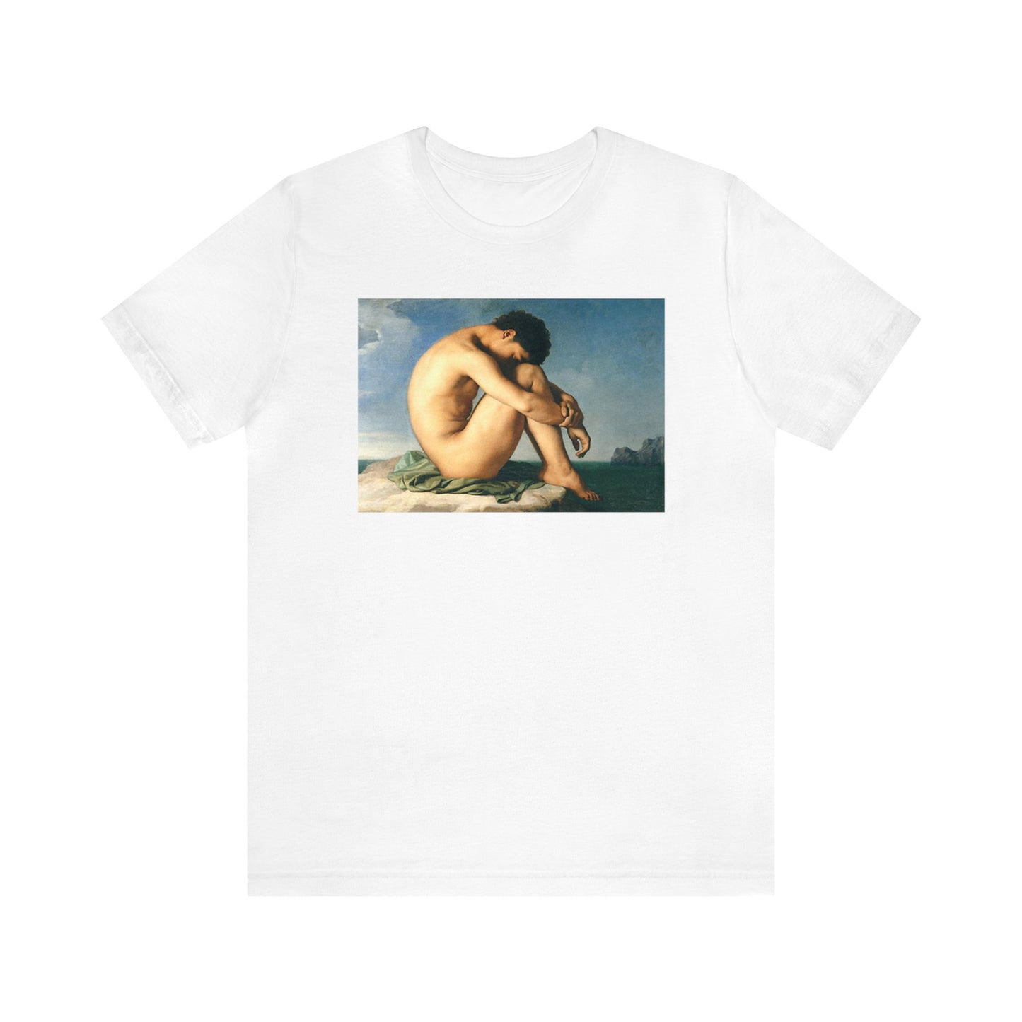 Young Man by the Sea Short Sleeve T-Shirt