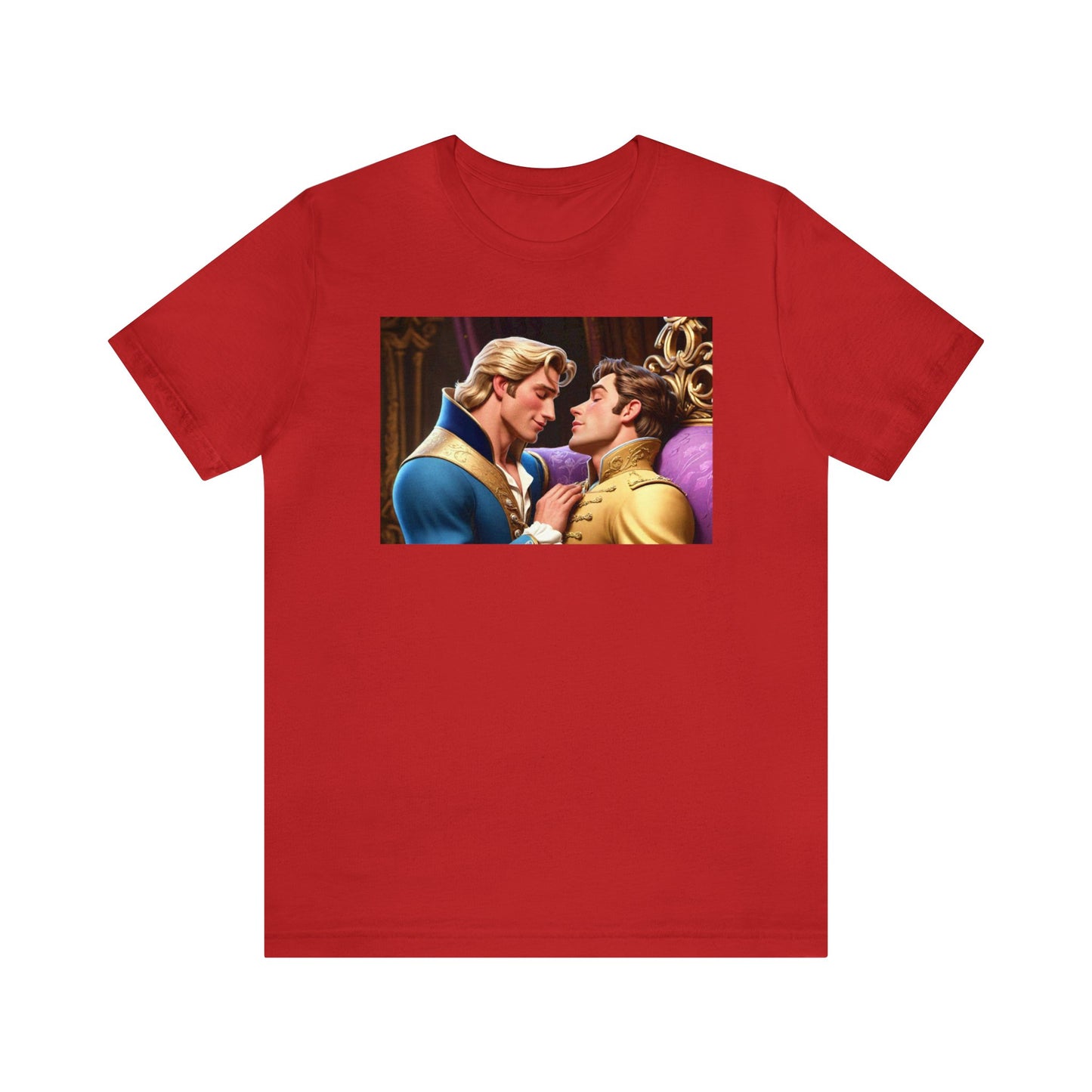 Prince Awakened with a Kiss Short Sleeve T-Shirt