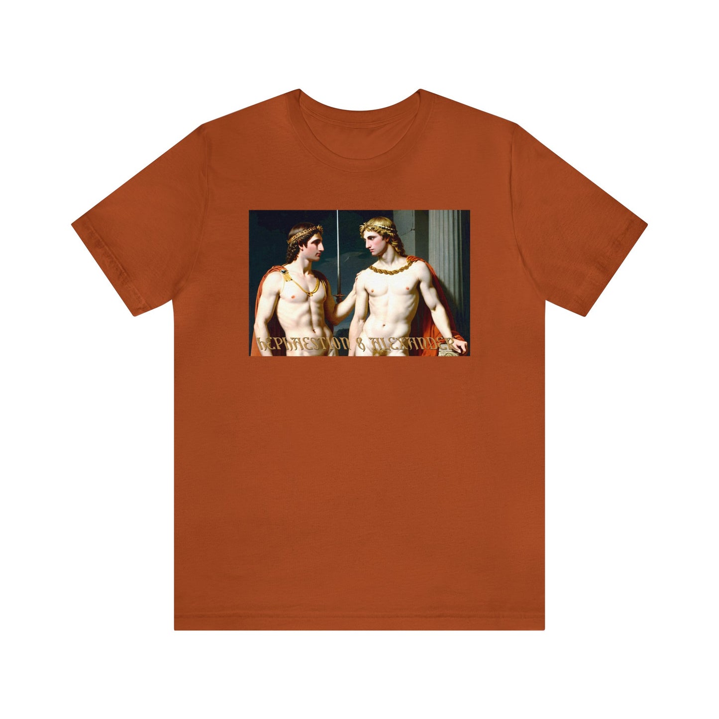 Classical Hephaestion and Alexander the Great Short Sleeve T-Shirt