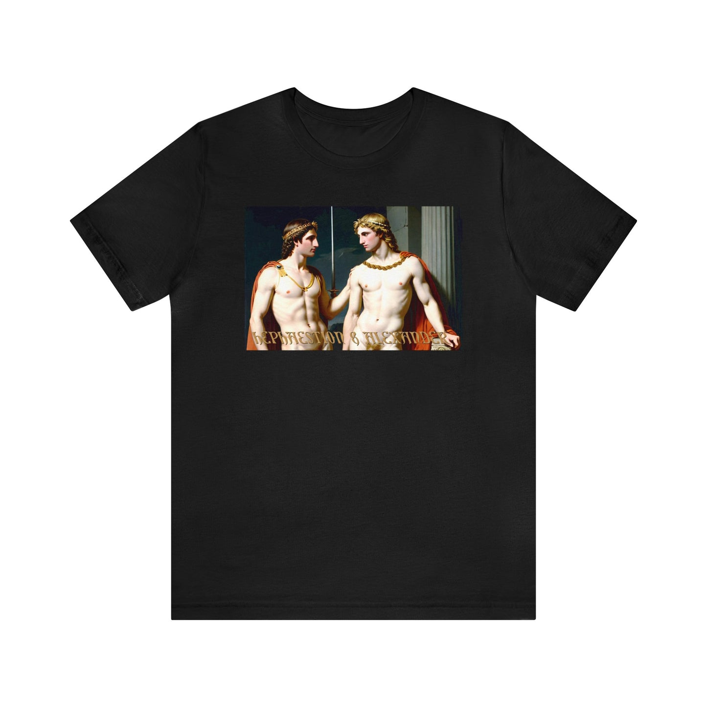 Classical Hephaestion and Alexander the Great Short Sleeve T-Shirt