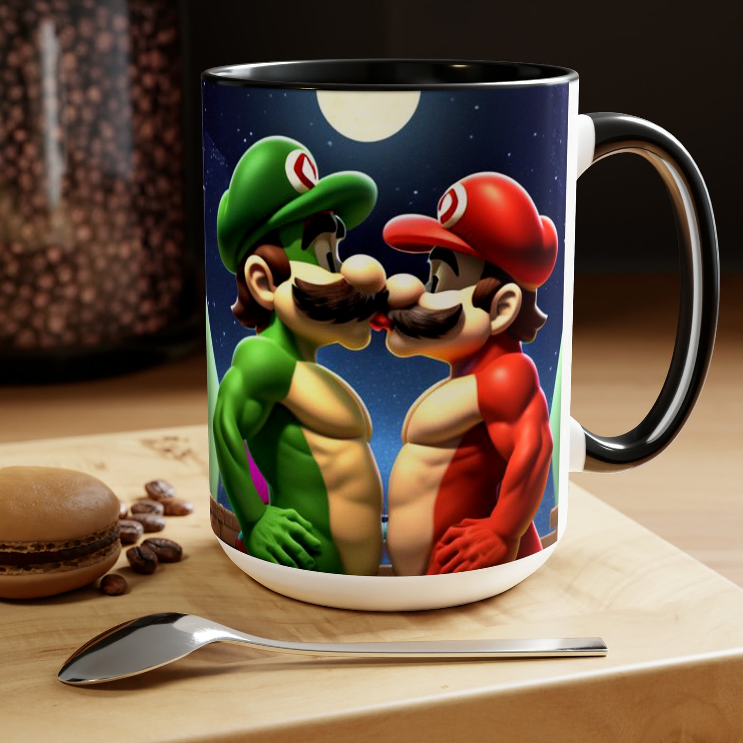 Game Bros Two-Tone Coffee Mugs, 15oz