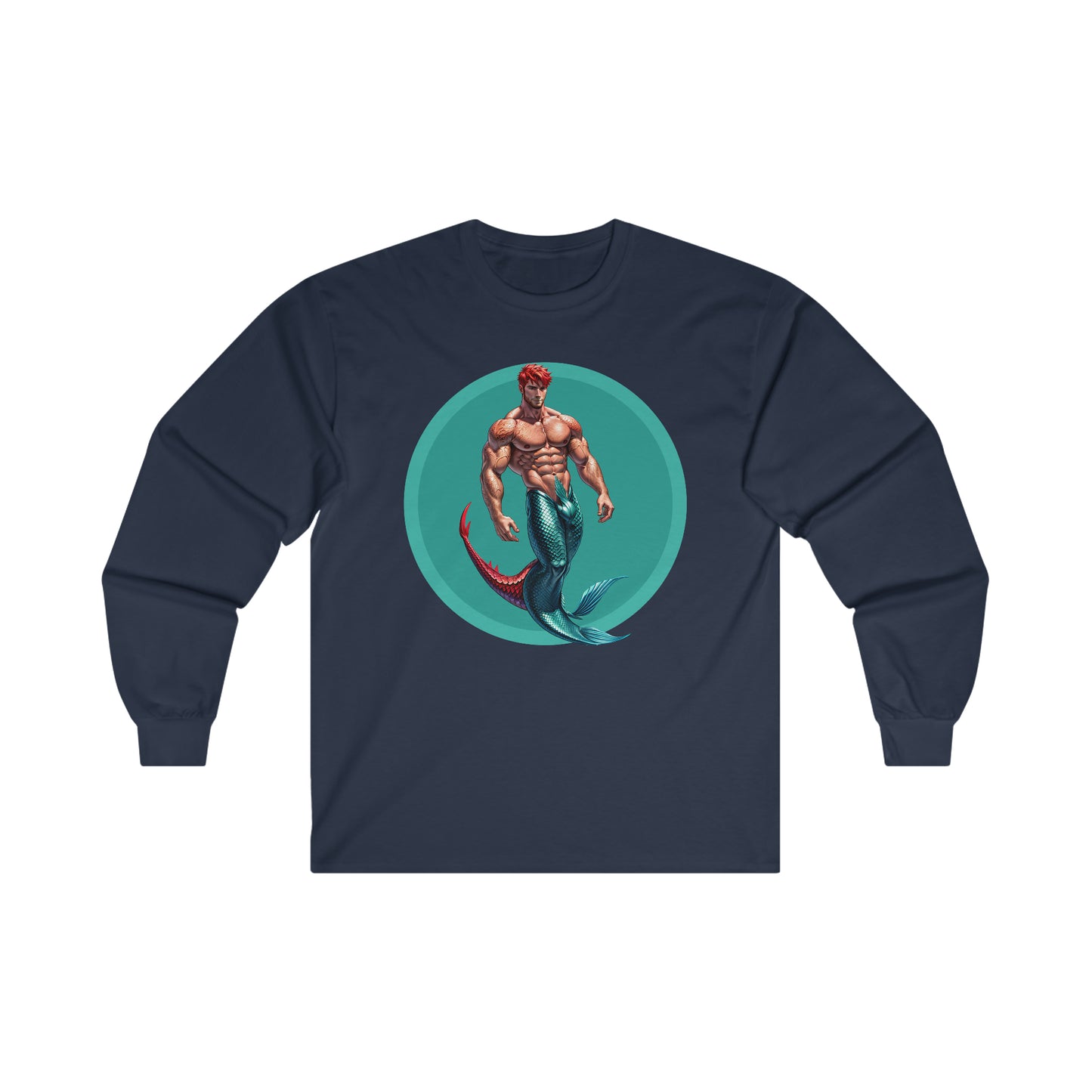 Gay Red Merman Ultra Cotton Long Sleeve T-Shirt