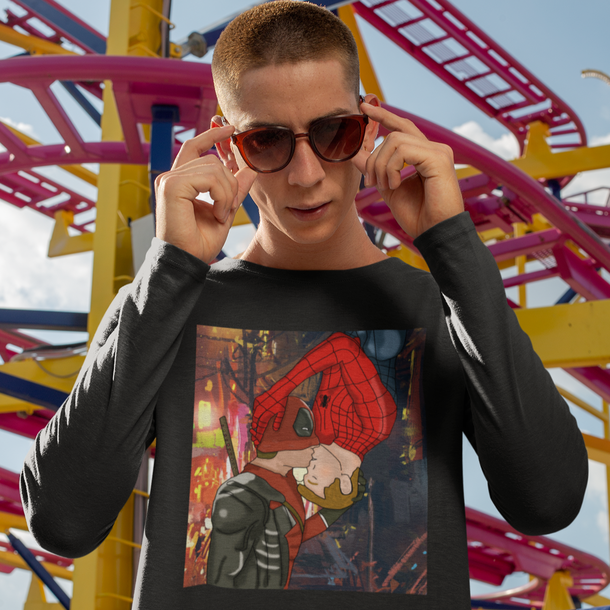 Superhero Fantasy Ultra Cotton Long Sleeve T-Shirt