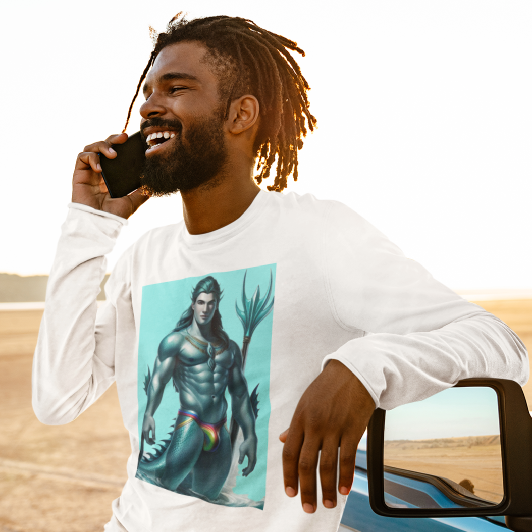 gay aquaman merman long sleeve t-shirt