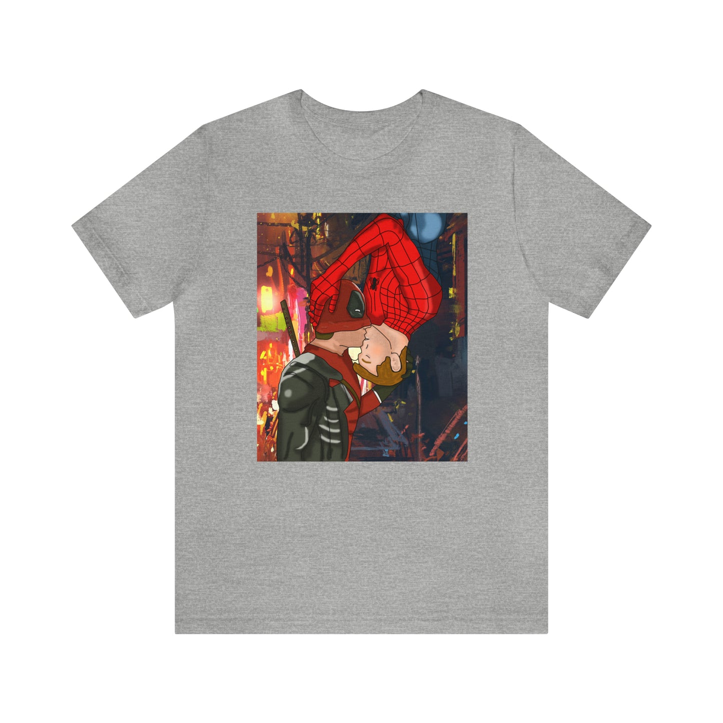 Superhéroe Fantasía Unisex Jersey camiseta de manga corta