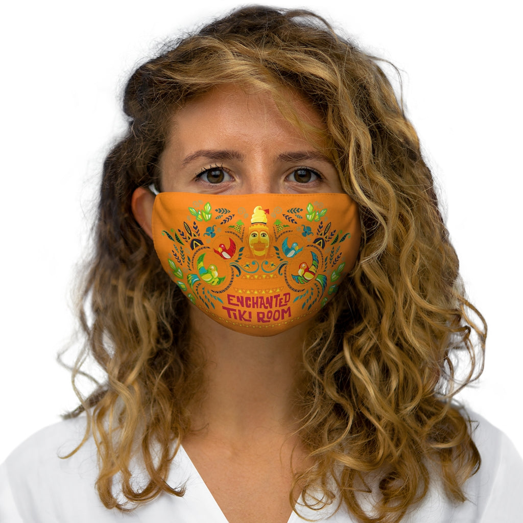 Masque facial en polyester ajusté