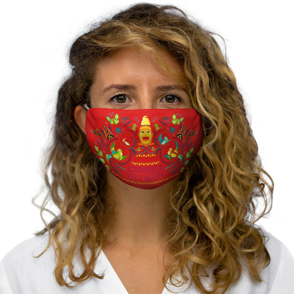 Masque facial en polyester ajusté