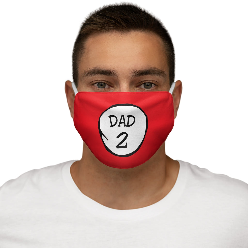 Mascarilla facial de poliéster/algodón ajustada DAD 2