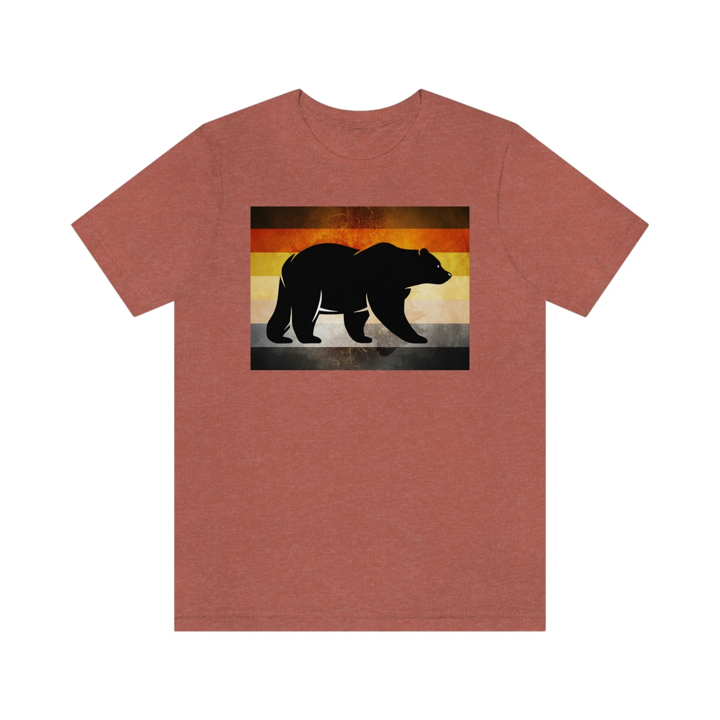 Gay Bear Flag Adult T-Shirt