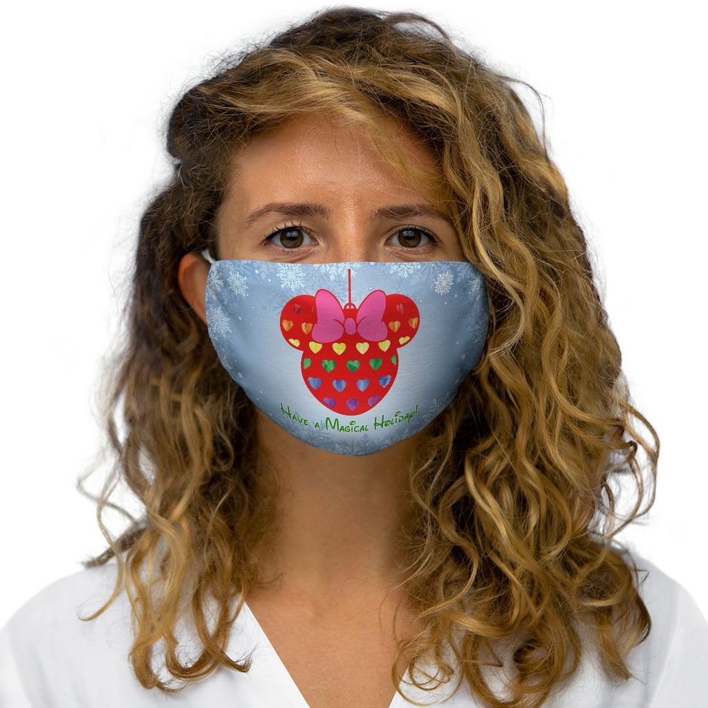 Magical Mouse Holiday LGBTQ Snug-Fit Masque facial en polyester/coton
