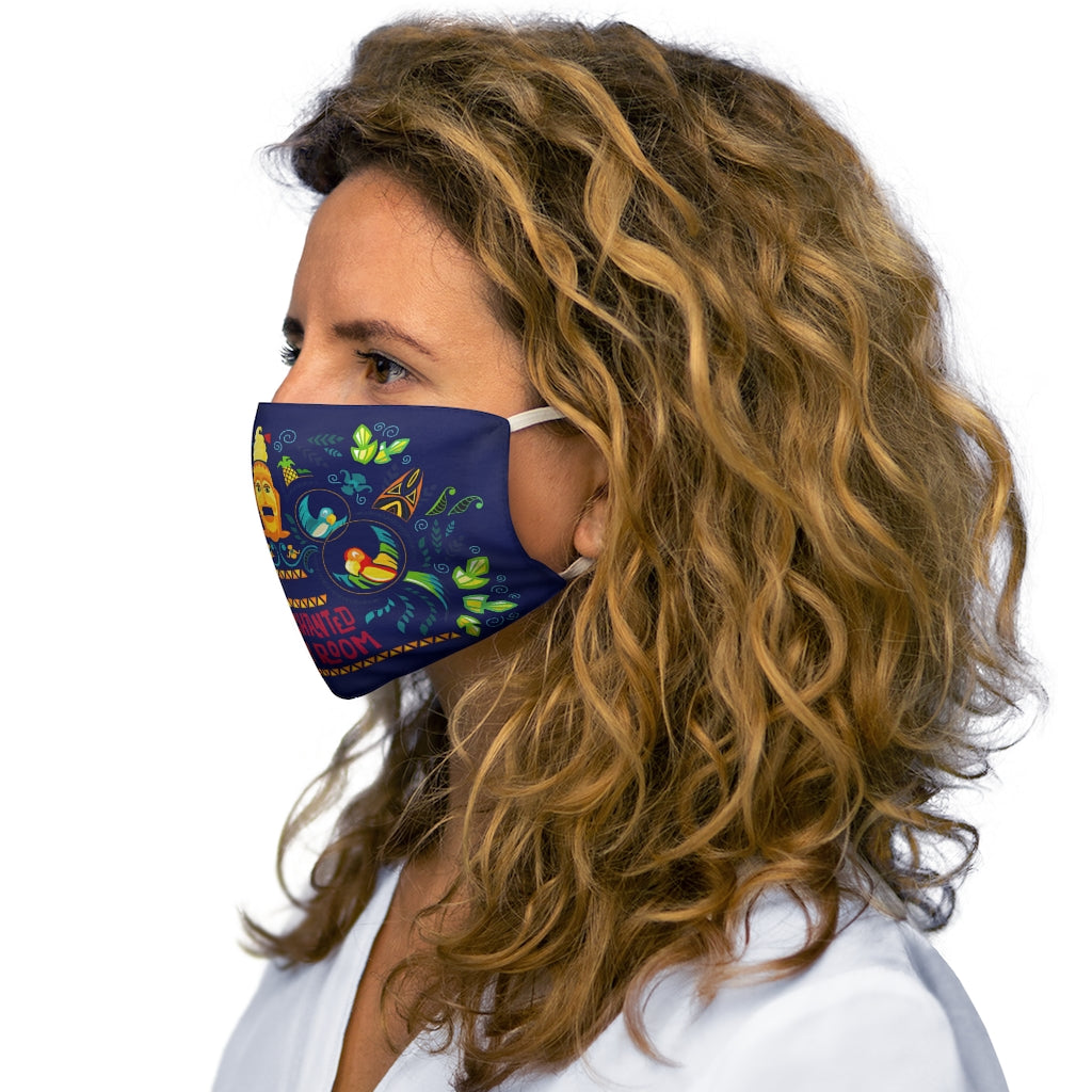 Masque facial en polyester ajusté