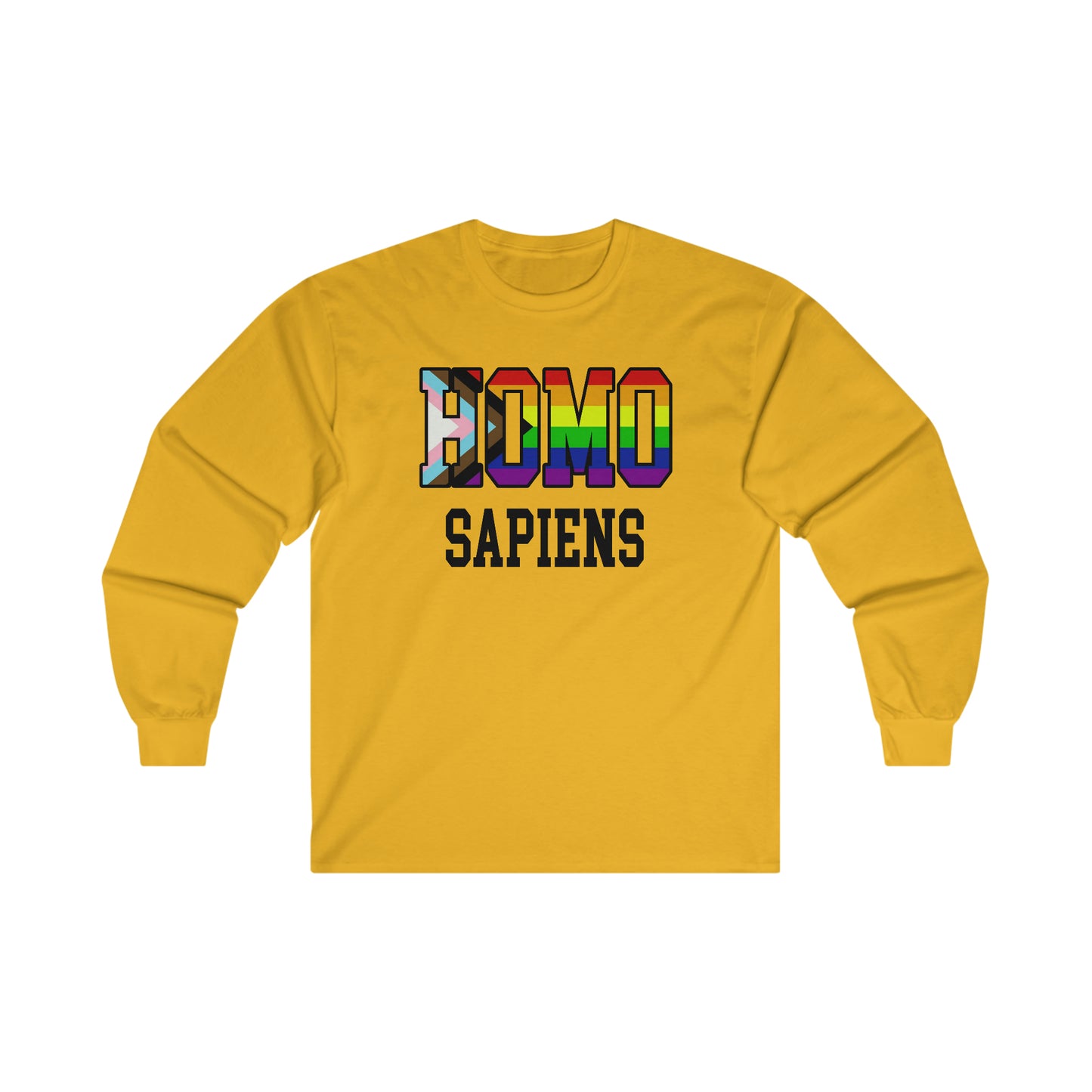 HOMO SAPIENS Adult Long Sleeve T-Shirt