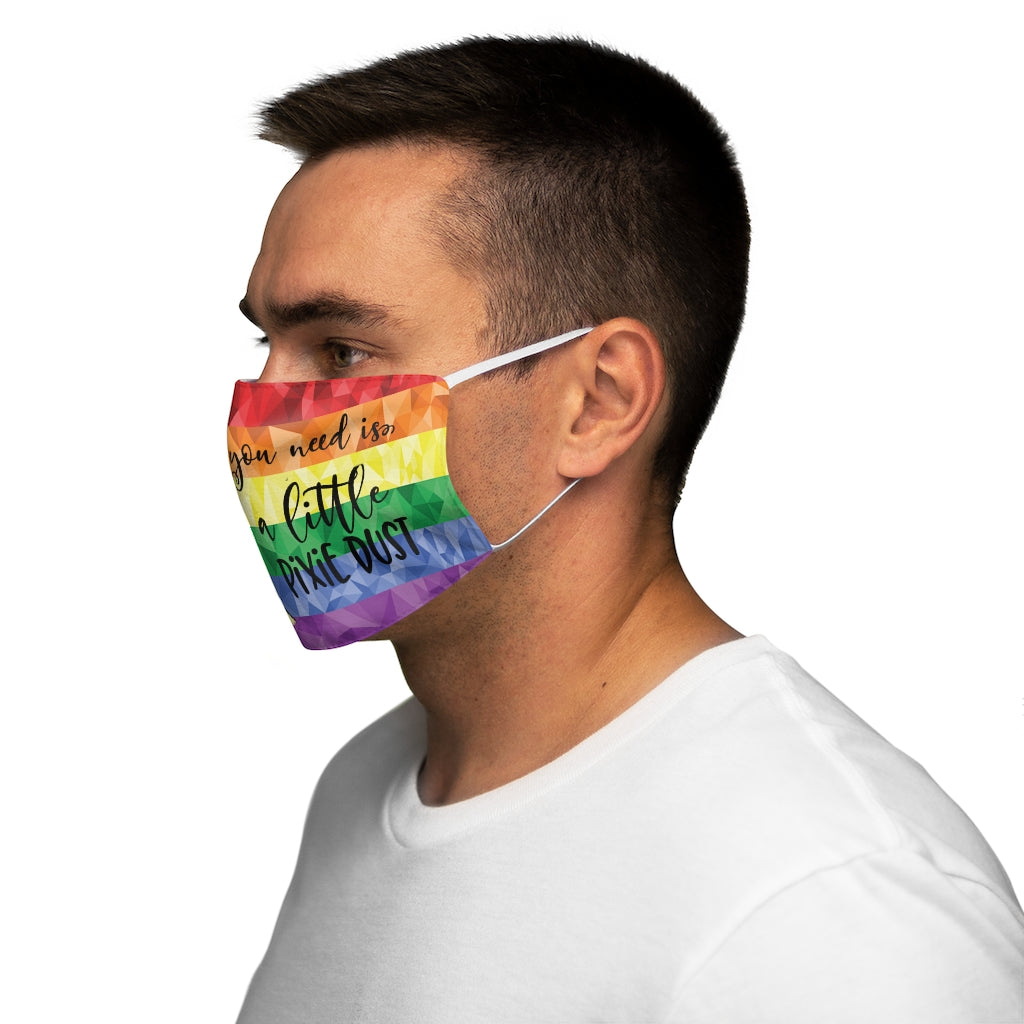 Pixie Dust Snug-Fit Polyester/Cotton Face Mask