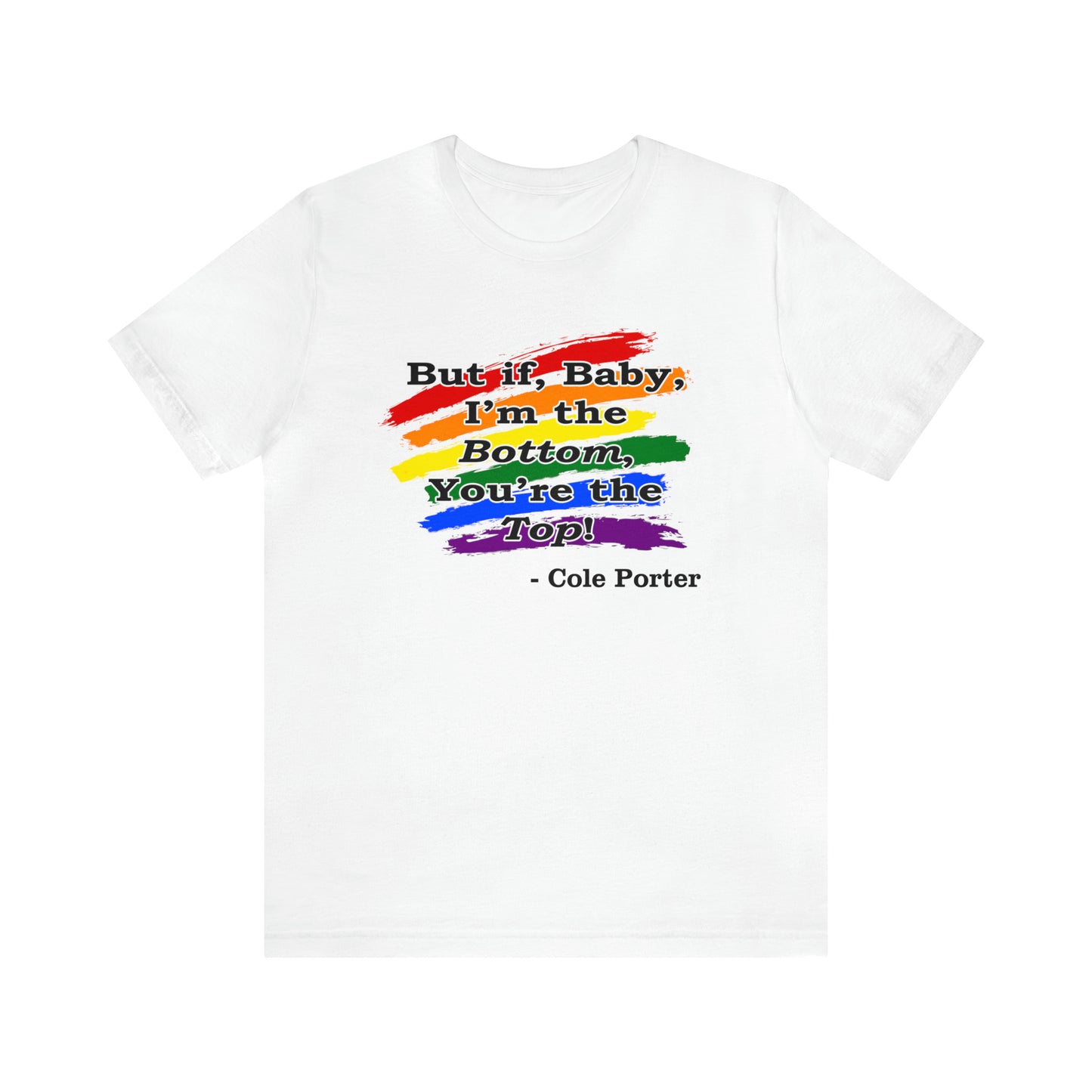 I'm the Bottom, You're the Top! Jersey Short Sleeve T-Shirt