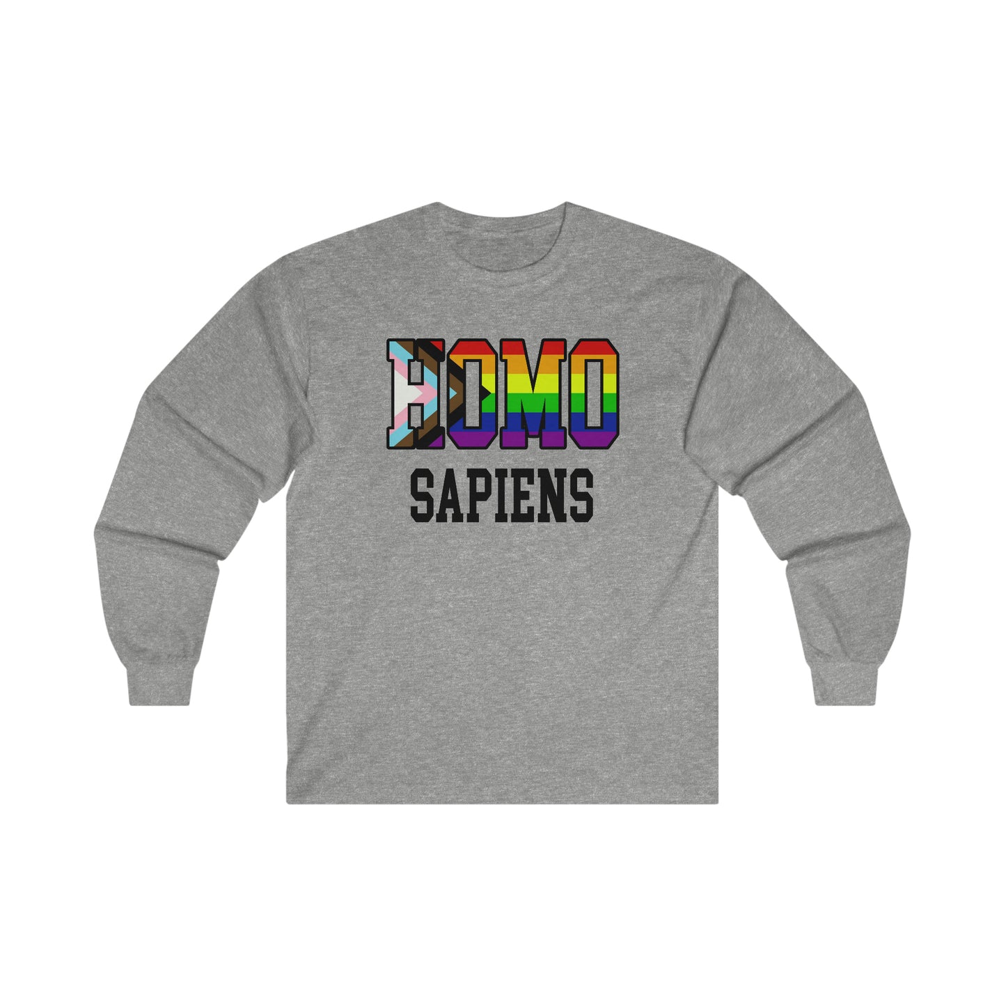 HOMO SAPIENS Adult Long Sleeve T-Shirt