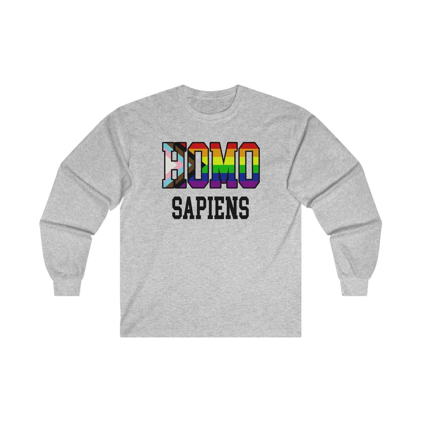 HOMO SAPIENS Adult Long Sleeve T-Shirt