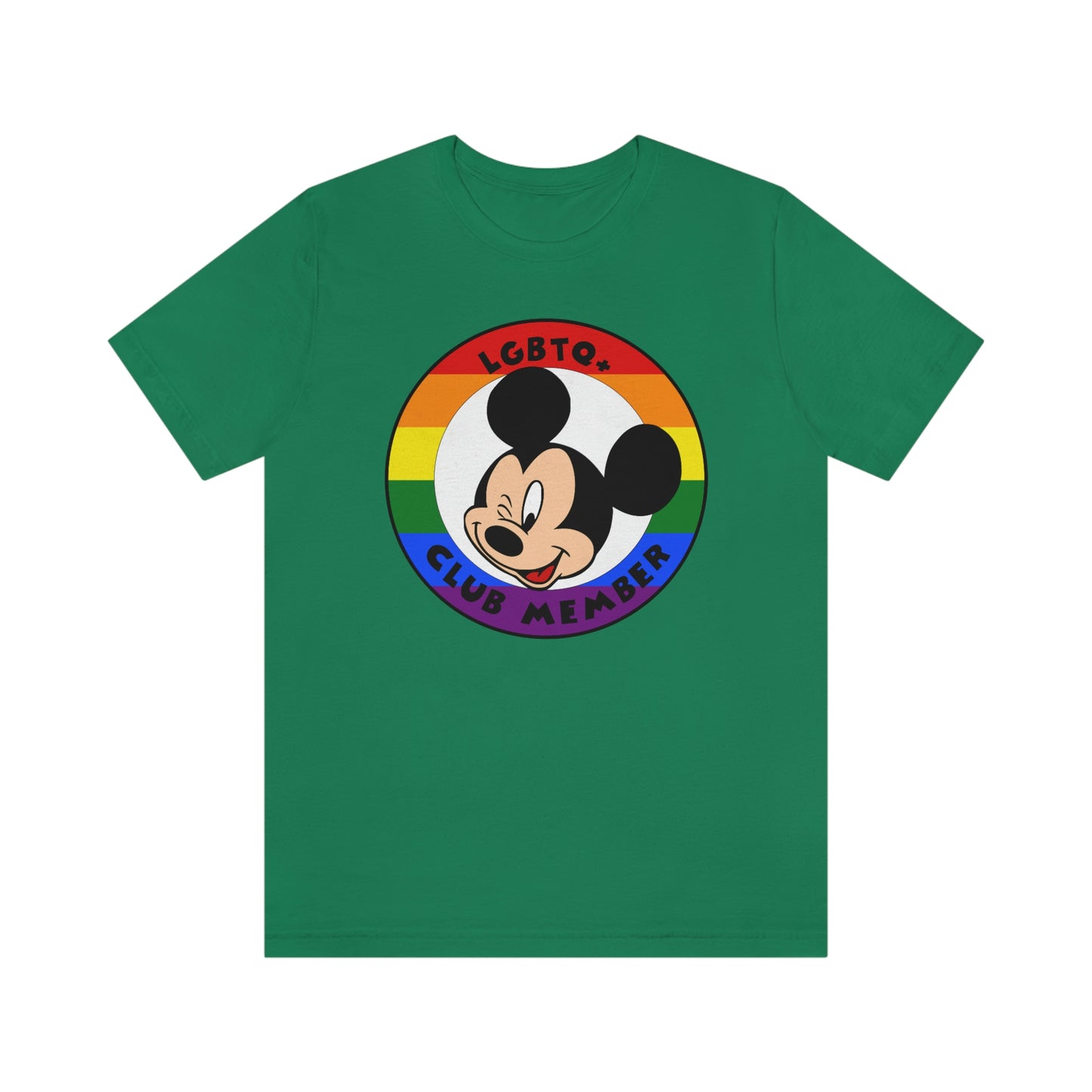 LGBTQ+ Mouse Club Adult Unisex T-Shirt