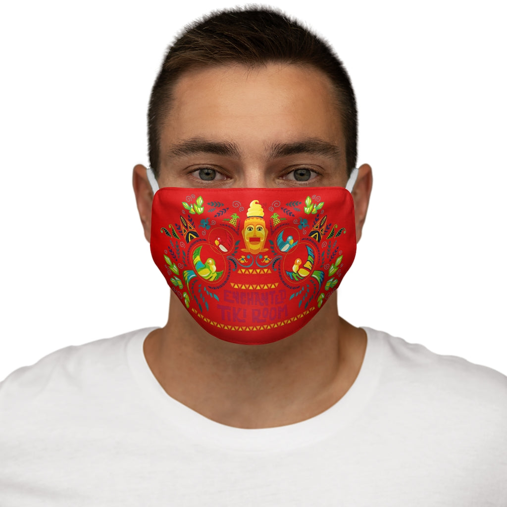Masque facial en polyester ajusté