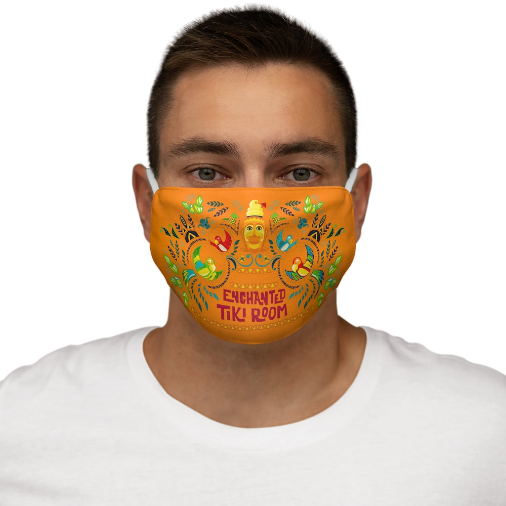 Masque facial en polyester ajusté