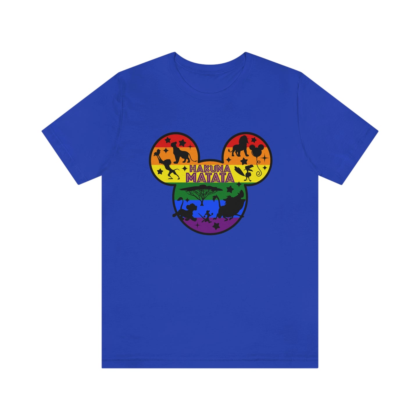 Hakuna Matata LGBTQ Rainbow Pride Adult Unisex T-Shirt
