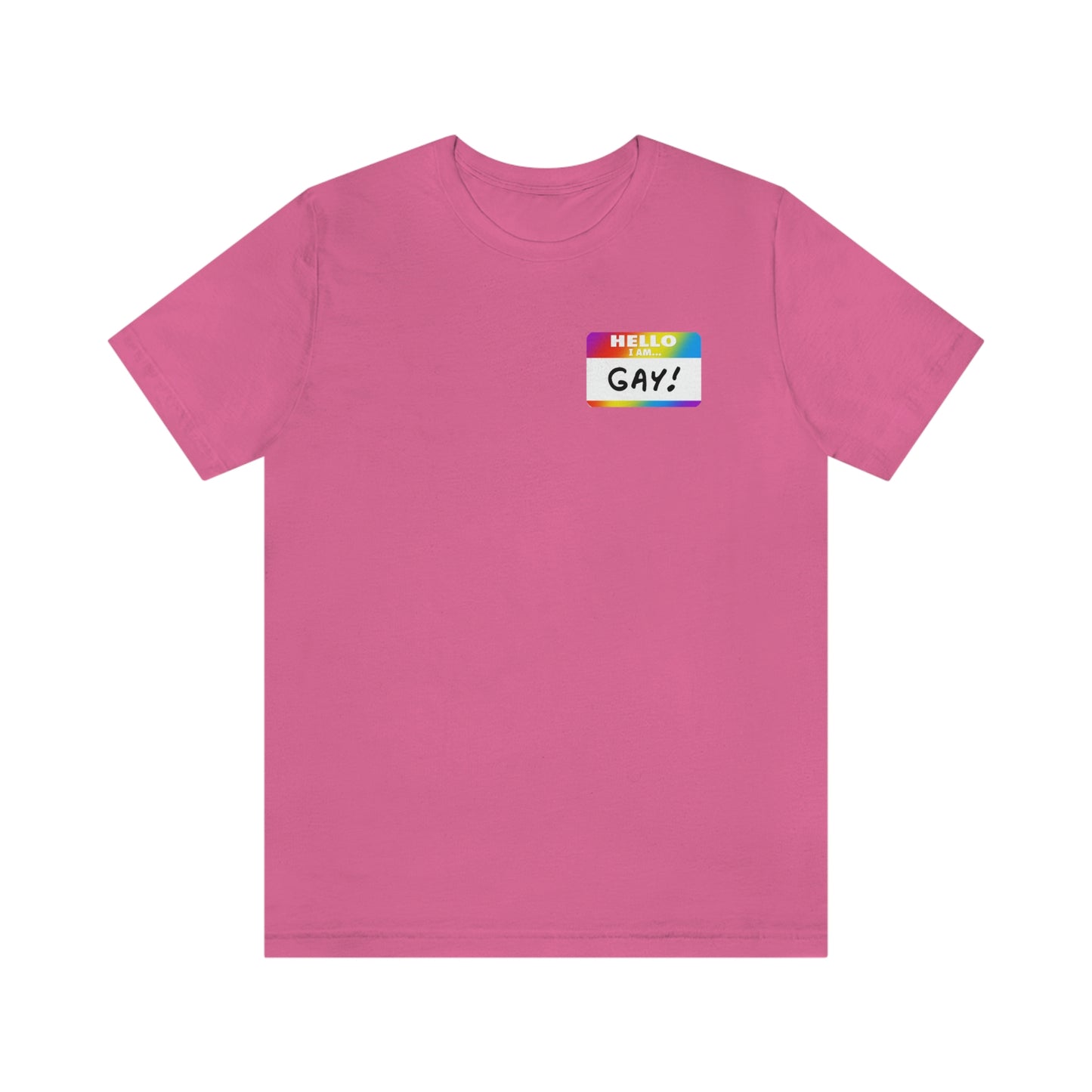 Hello I'm Gay Adult Unisex T-Shirt