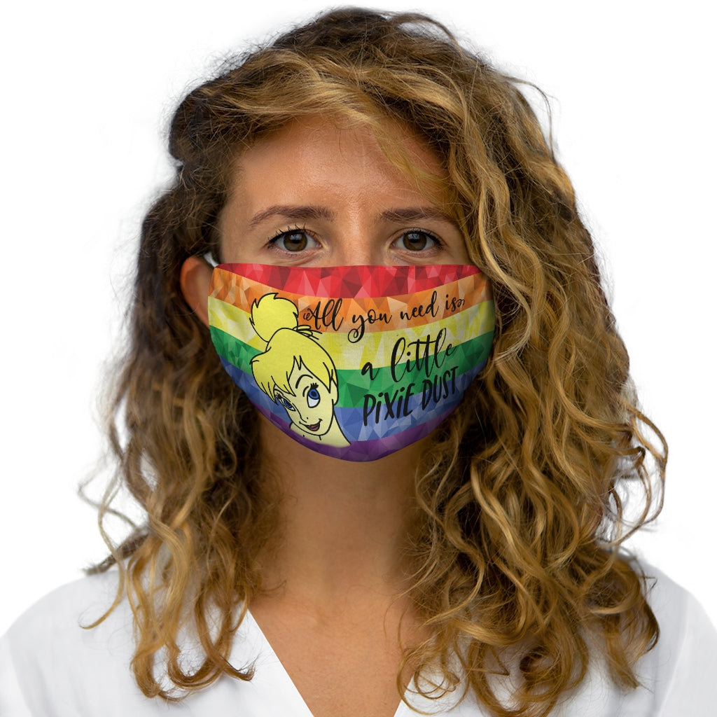 Pixie Dust Snug-Fit Polyester/Cotton Face Mask