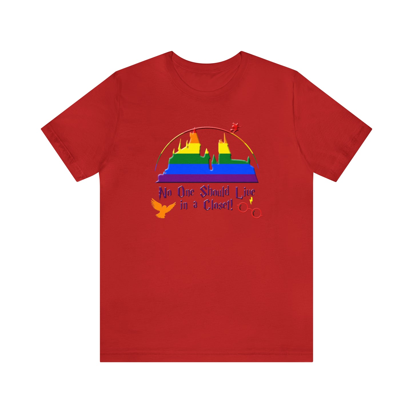 Wizard's Lesson LGBTQ Unisex Jersey Short Sleeve T-Shirt