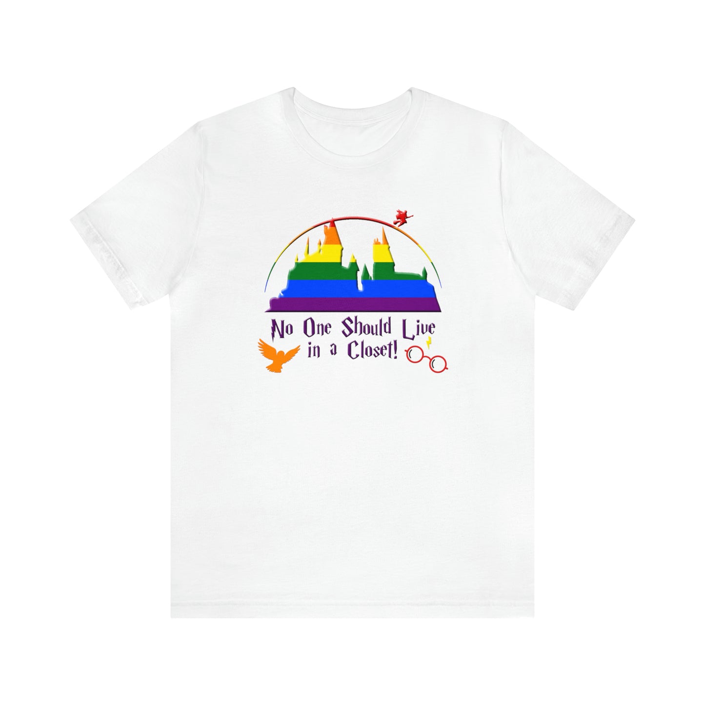 Wizard's Lesson LGBTQ Unisex Jersey Short Sleeve T-Shirt