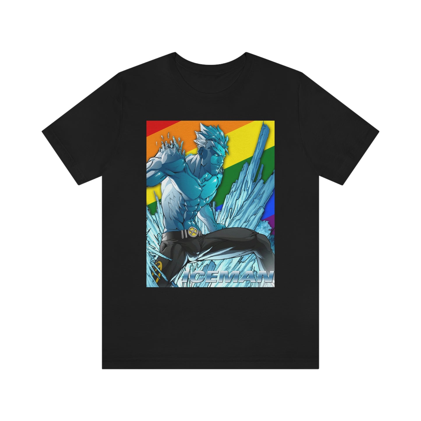 Gay Iceman Superhero Adult Unisex T-Shirt
