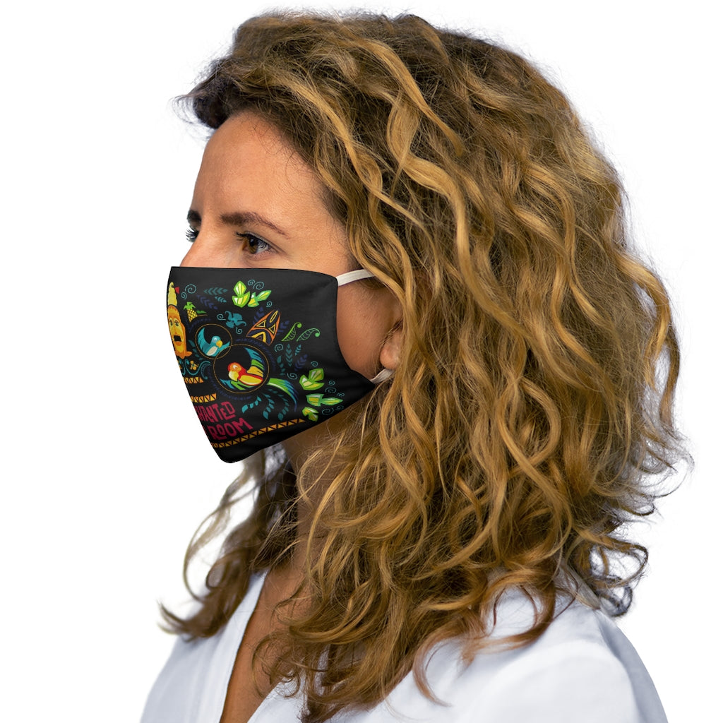 Masque facial en polyester ajusté