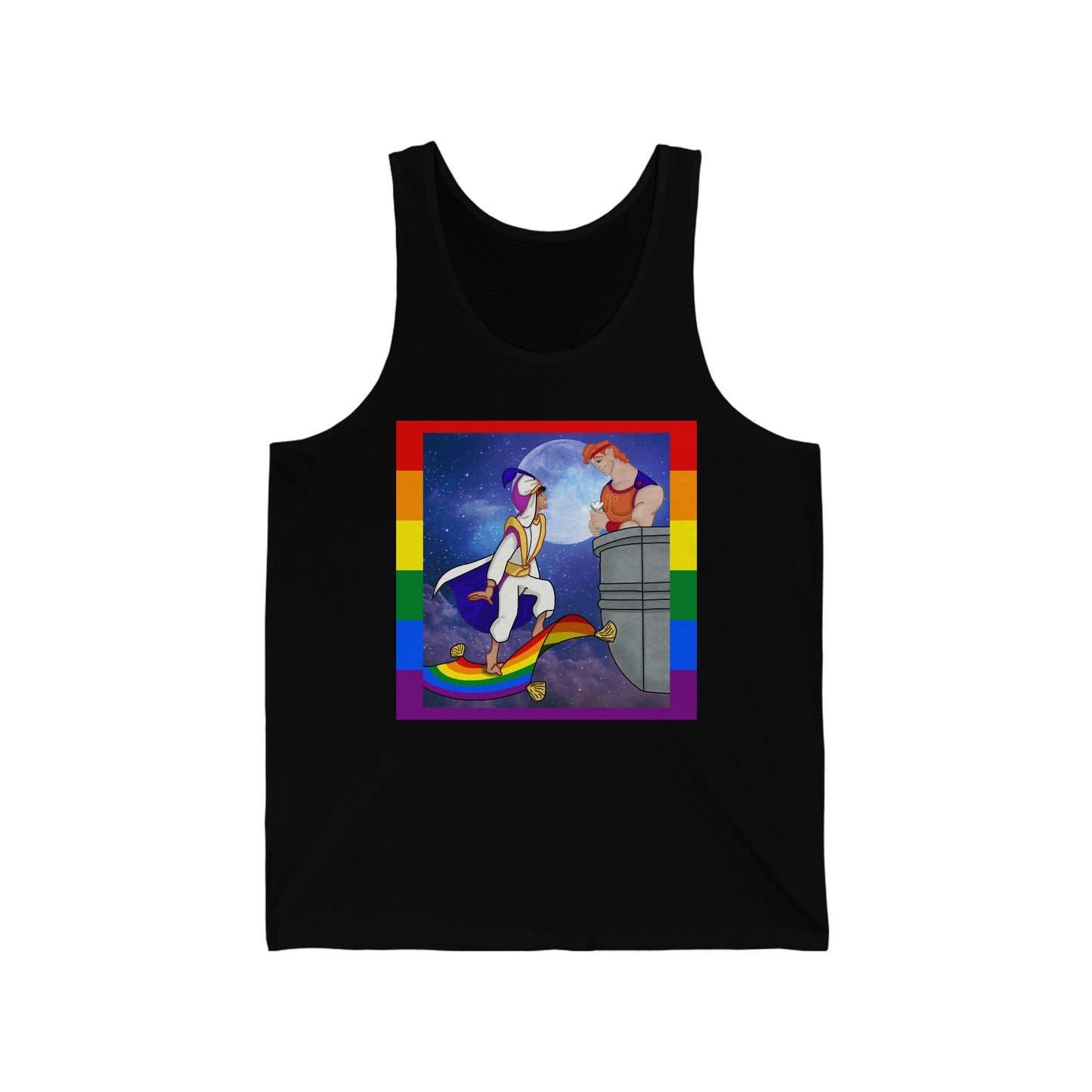 Aladdin - Camiseta sin mangas para adulto Hercules Rendezvous