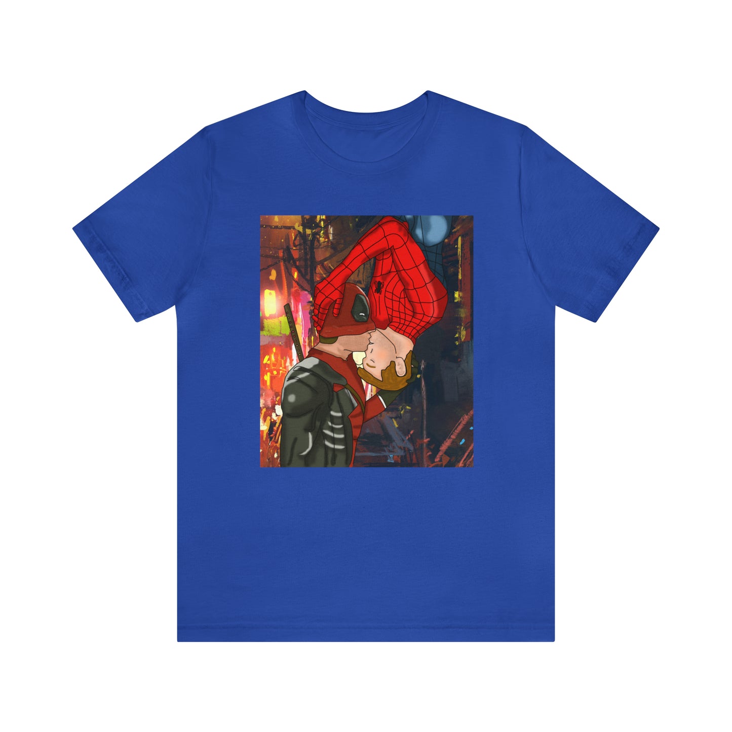 Superhéroe Fantasía Unisex Jersey camiseta de manga corta
